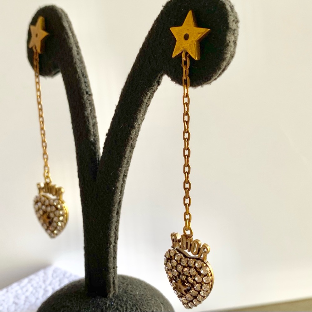 EUC Christian Dior J’adior Crystal Earring ⭐️ - Picture 7 of 8